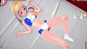 koikatsu schoolgirl visits the infirmary in hentai 3d cartoon