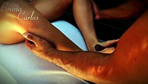 Petite Latina Licks and Rides Big Cock for Female Ejaculation