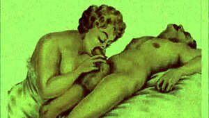 old-school erotic drawings bring vintage fantasies to life in anime style.