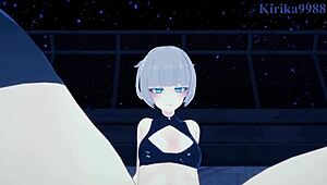 nazuna nanakusa asks, want intense sex with creampie?