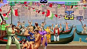 The queen of futas engages in new hentai game sex gameplay