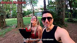 Valentine's Day fuck with hot Brazilian babe from Ibirapuera Park, so sexy! 😍