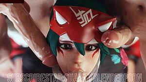 Na, láttad már ezt az új Overwatch pornó kompót top minőségben?