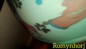 Pornstar chubby gay man orgasms from monster cock masturbation