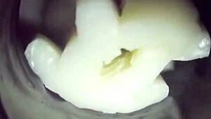 wow, check inside my fleshlight with that wild creampie finish! 😜