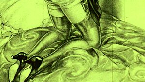 I’m totally into these old-school erotic drawings, so cool, ya know!