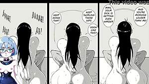 Girls Night Out With Futanari Cartoon Adventures