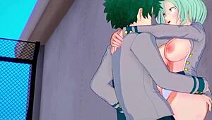 toru hagakure and izuku midoriya intense sex