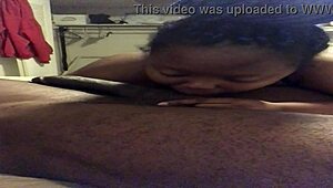 This crazy homeless amateur couldn’t resist sucking cock on a bed.