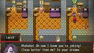 I’m obsessed with hentai game ep 18, magic bath peephole is unreal