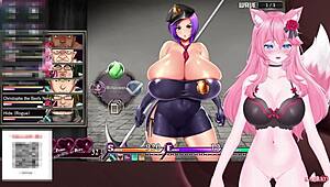 vtuber kanakovt teases catgirl pussy in 3d bdsm anal