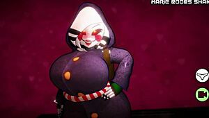 that soft pillowy boobjob in fnaf 3d game compilation is amazing, dude