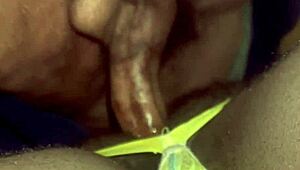 Fucking my bisexual lover in the ass.