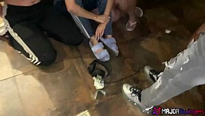 Rome major teaches naughty sluts orgy lesson with cum and fucking