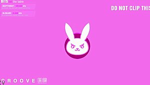 D Va Streamer Surrenders to Intense Anal Assfucking in Cowgirl Ride