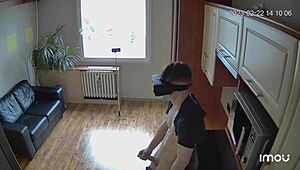 Scoout007 slams Bican hard on the kitchen counter in raw gay action