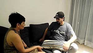 Terrível puta la mucama e não falar a senhora parte 1