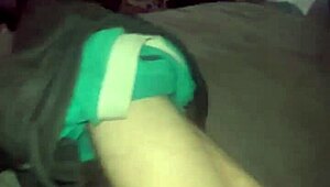 Quick Blowjob with Blue-Eyed Anime Babe Before Work Rush