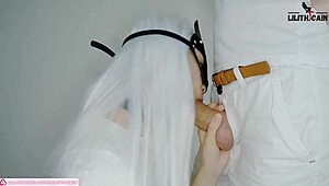 Petite Cutie Swallows Big Cock And Gets Hot Cumshot In Throat - Lilith Cain