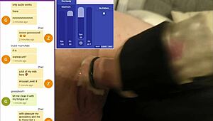 i showed off online, strangers jerked me hard, came four times!