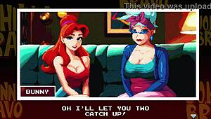 johnny bravo's bravado in the below scene