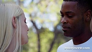 private com - blonde marica chanelle tempts her bbc friend into hardcore action