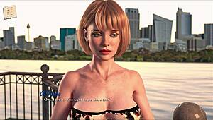 Big tits lead to hentai fun in 3D game