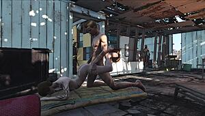 fallout sanctuary fuck cartoon brunette hentai