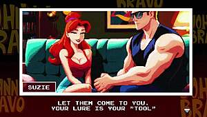 johnny bravo's bravado in the below scene