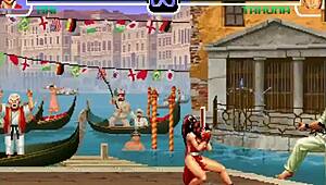 The queen of futas engages in new hentai game sex gameplay