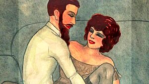 Vintage erotic drawings bring steamy fantasies to life.