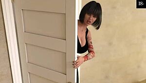 Craving Every Touch in Girl House Part 13