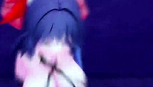 jane in swimsuit in 3d hentai anime