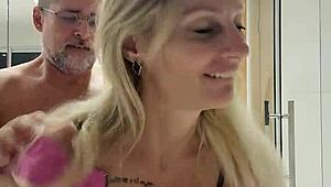 Yo, Alineflavio Update 103 Dropped! Blonde Couple's Homemade Cum in Mouth Clip Is Fire! 🔥