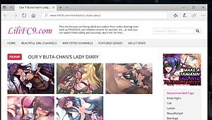 Taimanin Yukikaze 2 Animation Blowbang