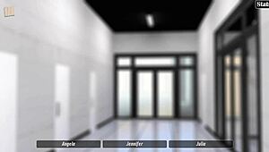 Big tits anime girl enjoys monster cock in ass