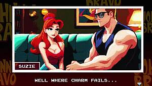 johnny bravo's bravado in the below scene