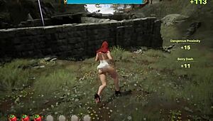 Catch Me Hentai Game Ep 1 Red Riding Hood Valentine Sex