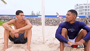 POV Gay Fucking with Surfer Fetish 😏