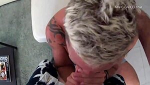 rough bareback fuck with dominant skinhead?