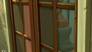 voyeur life 2 - i felt shocked seeing the bartender sucking the prince's dick in the restroom