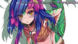 neeko te acha perdido na floresta pra boquete paizuri e anal