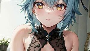 this 3d animated ai couple breaks routine with steamy pussy play asmr