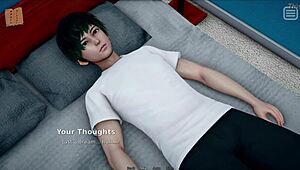 Эй парни, догнала свою задиралку которая теперь любовница в аниме 21 эп