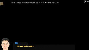 Amateur anime group engages in kinky 3d cartoon threesome with orgasms