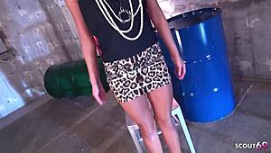 skinny japanese teen mikuni maisaki teases to deepthroat and swallow