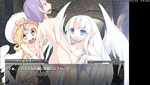 Valkyrie Cupid hentai game with big tits