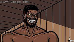 huge cock vampire isiah maxwell dominates his servant, oh man!