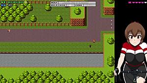 Girl Paints Her Body Entirely, Paint Washes Off In Rain During Flash Cycling Ride.