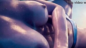 Widowmaker's Ultimate Hentai Scenes Compiled for You!